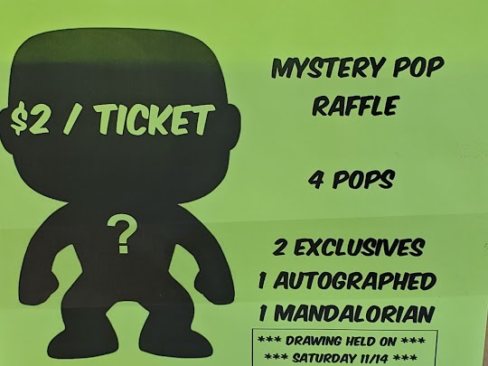 Fanboys Mystery Pop Raffle